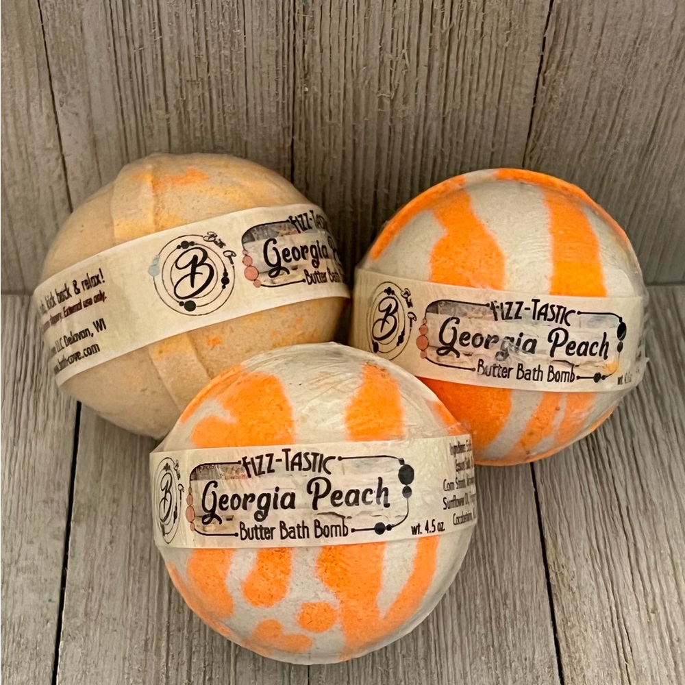 Butter Bath Bomb BUNDLE (Georgia Peach)